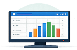 Dashboard reporting illustration
